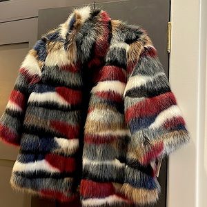 Luxurious FAUX FUR Jacket NEW with Tags